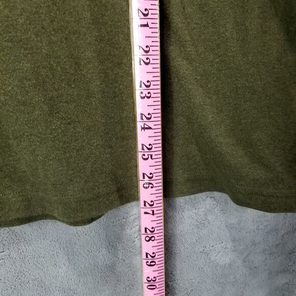 IZOD Polo shirt Mens L/G Green Long sleeve Collared Rugby - Picture 6 of 8